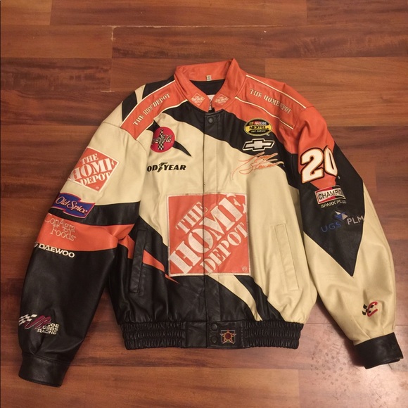 Nascar Tony Stewart Leather Jacket 
